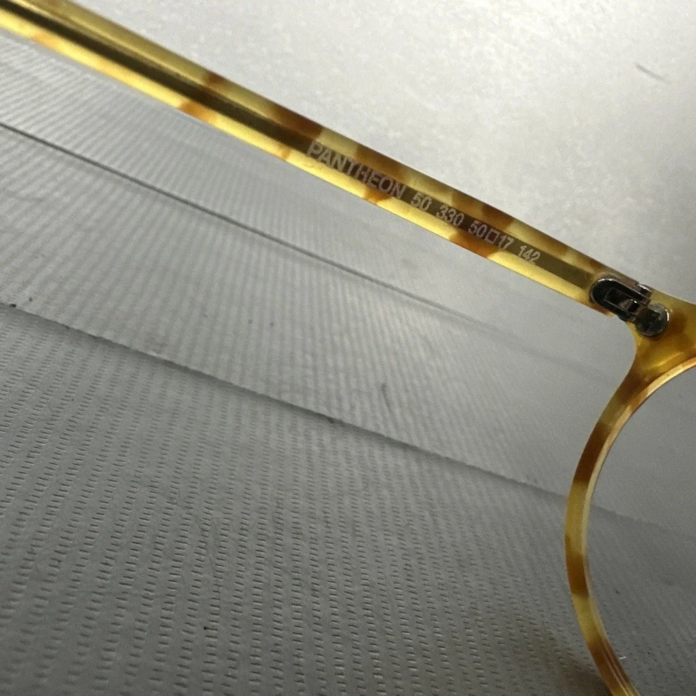 Rare Authentic Jean Lafont LYRIQUE Honey Tortoise Glasses Frames France
